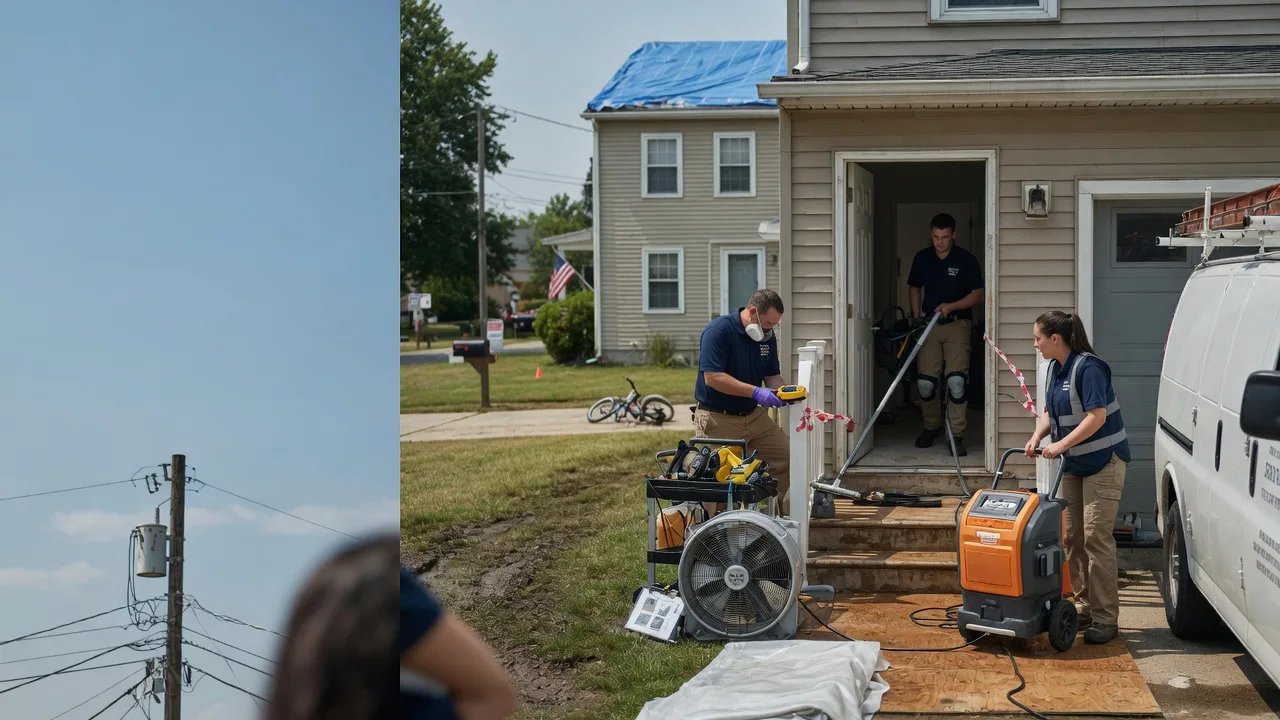 Water Damage Repair in Melville, MT near me